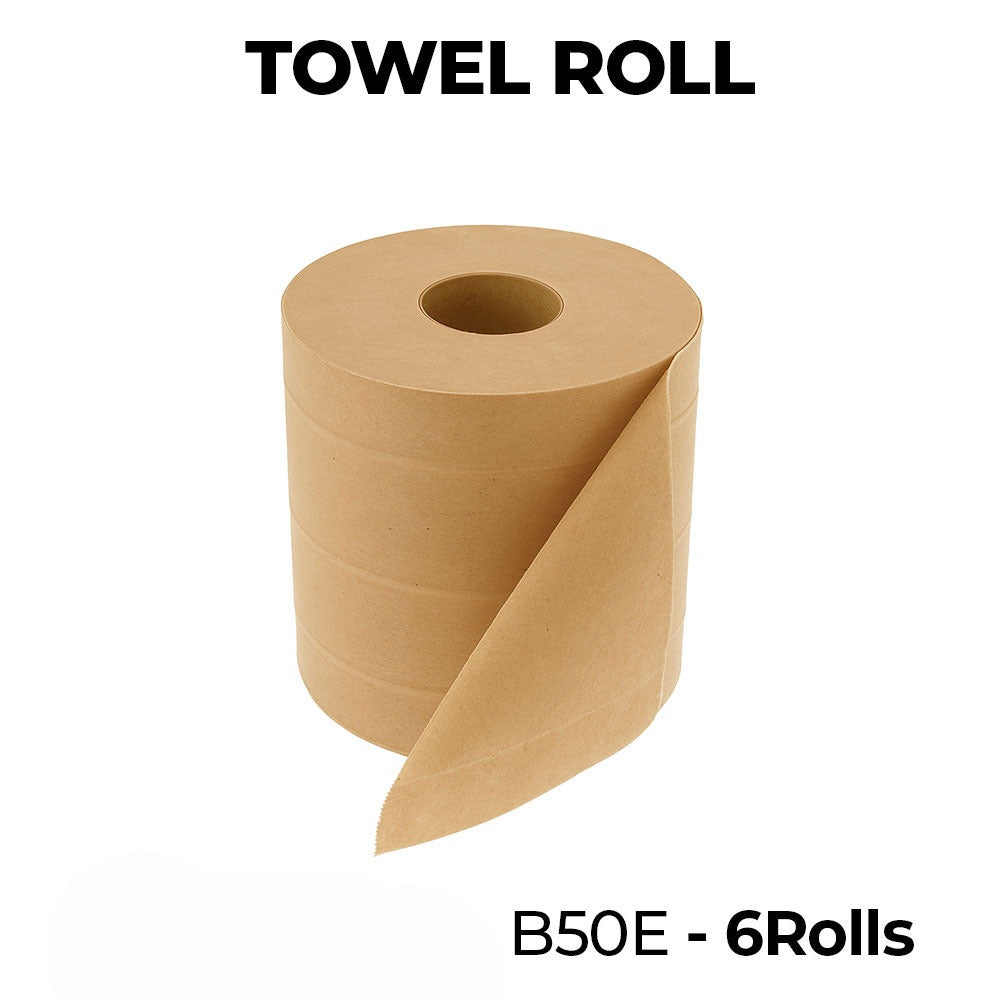 Towel Roll Brown-Perforted-2Ply