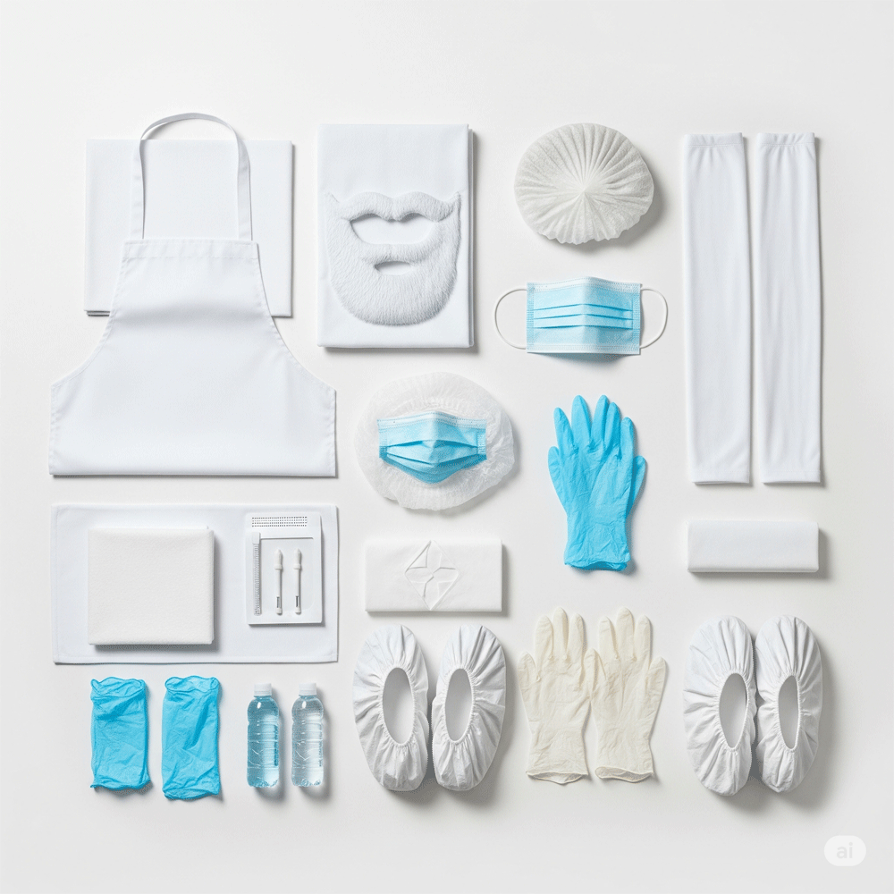 catering disposable on a white background