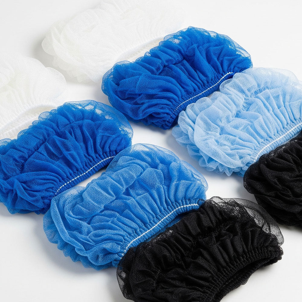hair nets on a white background