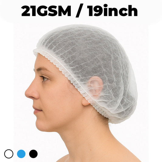 Hair Net Sticker Disposable Hair Nets and Bouffant Caps | For Food and Medical Use – Ecoway