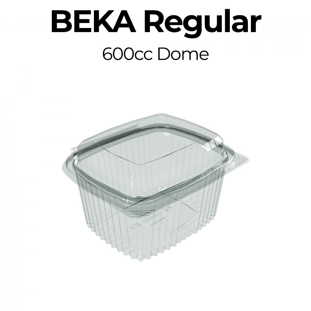 BEKA Regular Rectangular DOME Container (x50)