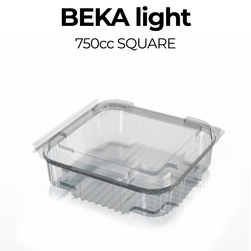 BEKA Light Square Container (x50)