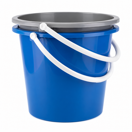 Bucket 10L Heavy Duty Handle 2 Assorted