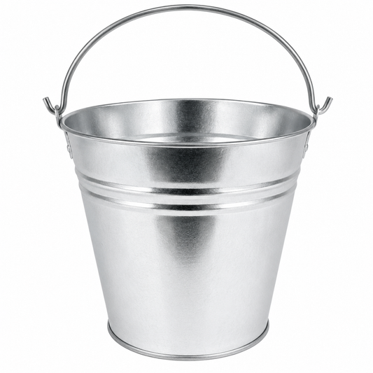Bucket Galvanized 10L