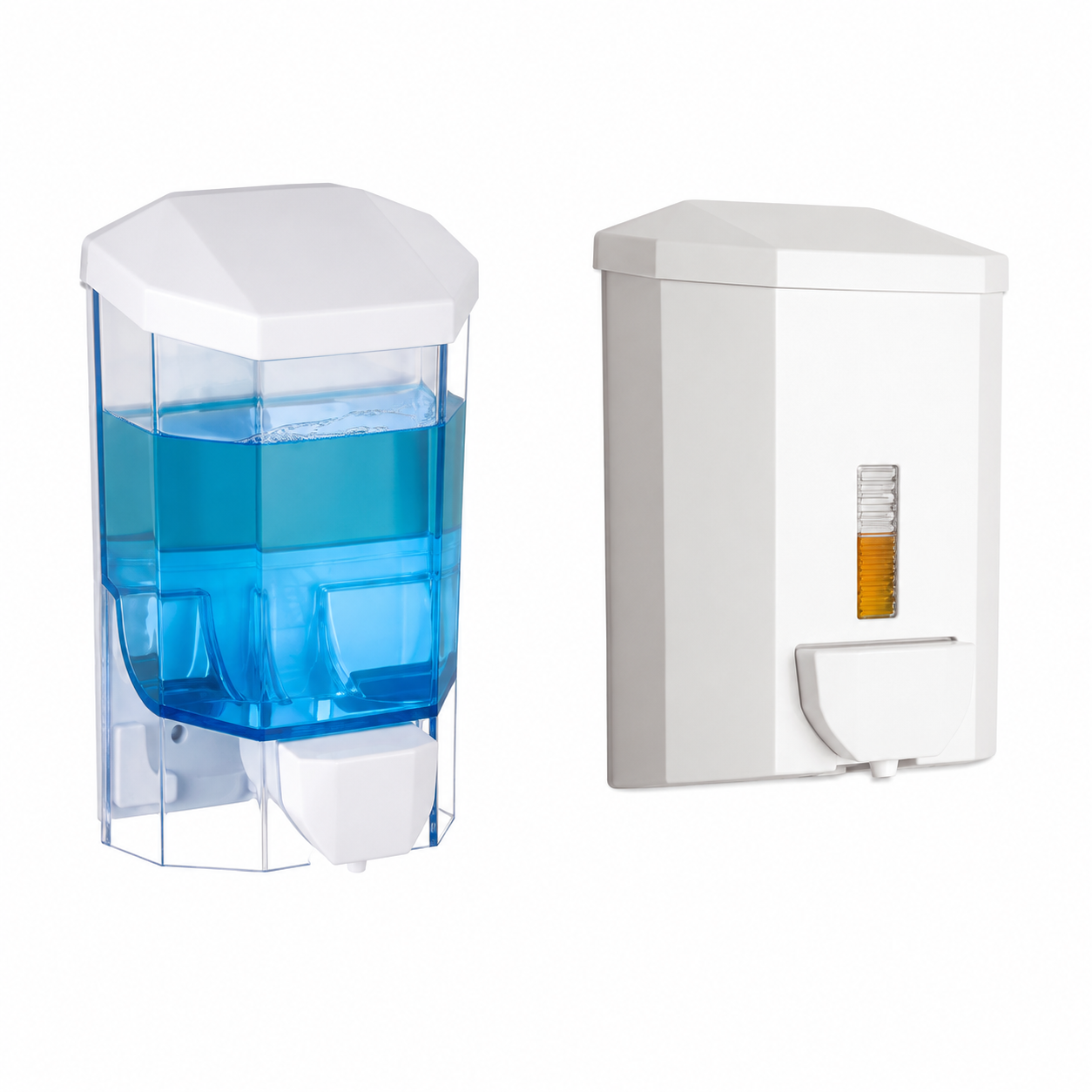 Hand Soap Dispenser 500 ML Transparent/White