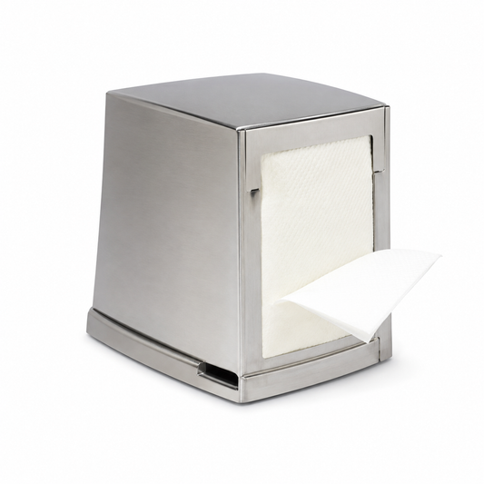Mini Bar Napkin Dispenser Chrome Plated