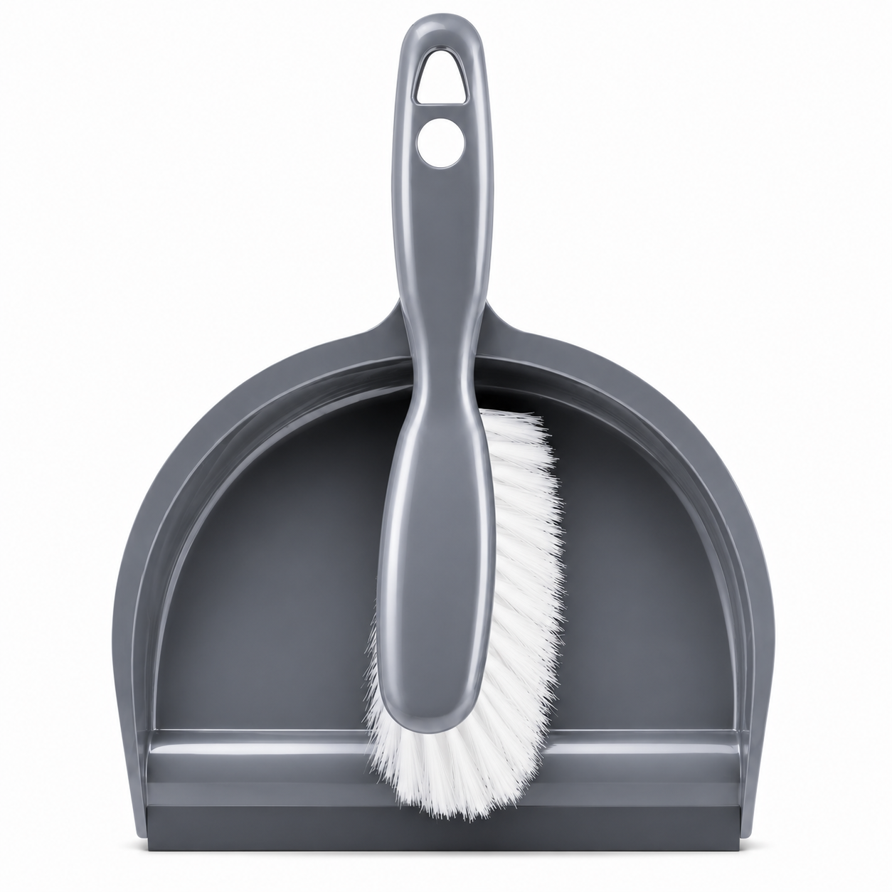 Dust Pan & Brush Set 2 Assorted Colors