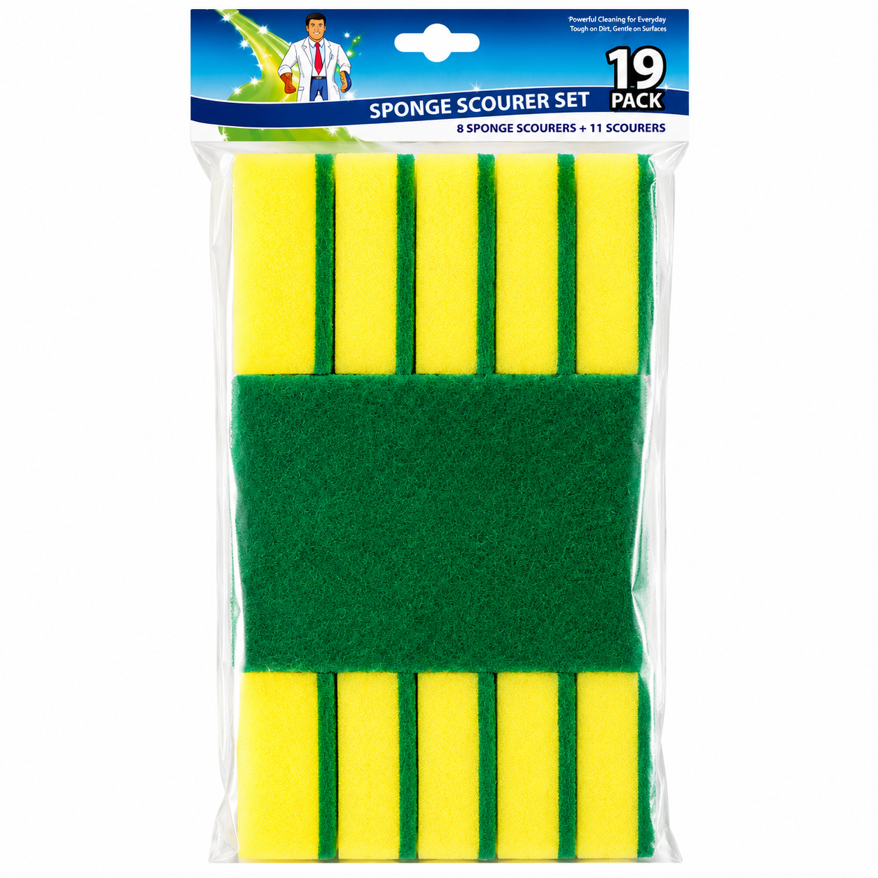 Sponge Scourers 19Pack