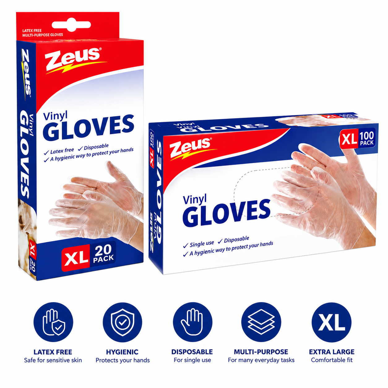 Gloves Disposable Extra Large