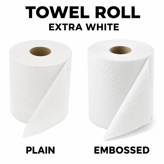 Towel Roll Extra White-Perforted-2Ply