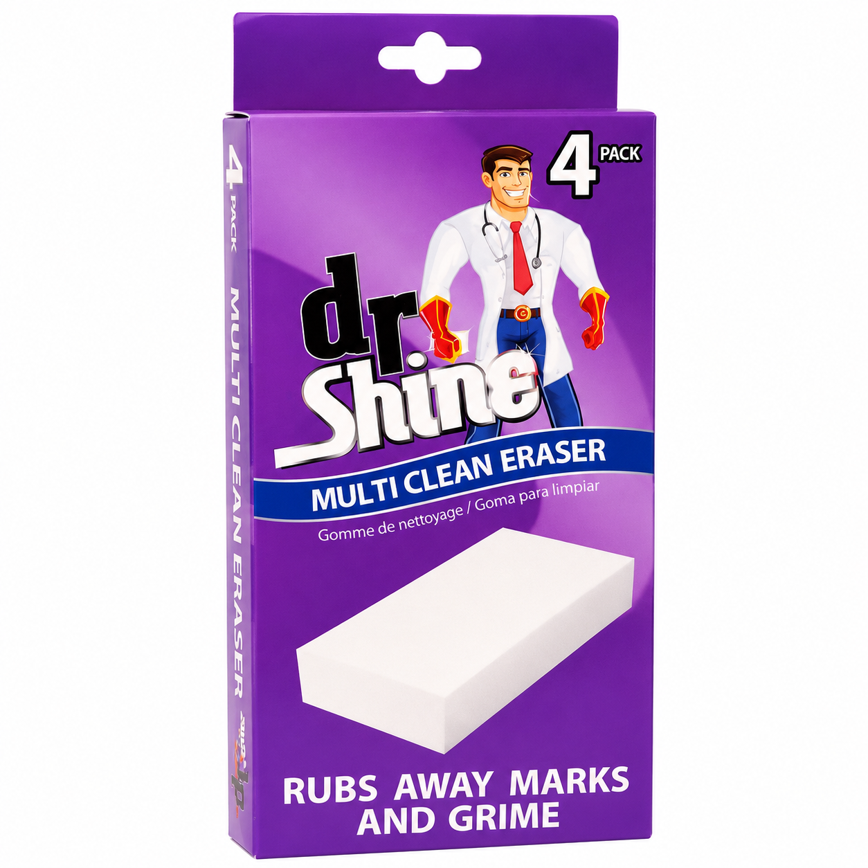 Cleaning Eraser Multi Purpose 4Pack 12×6×3CM