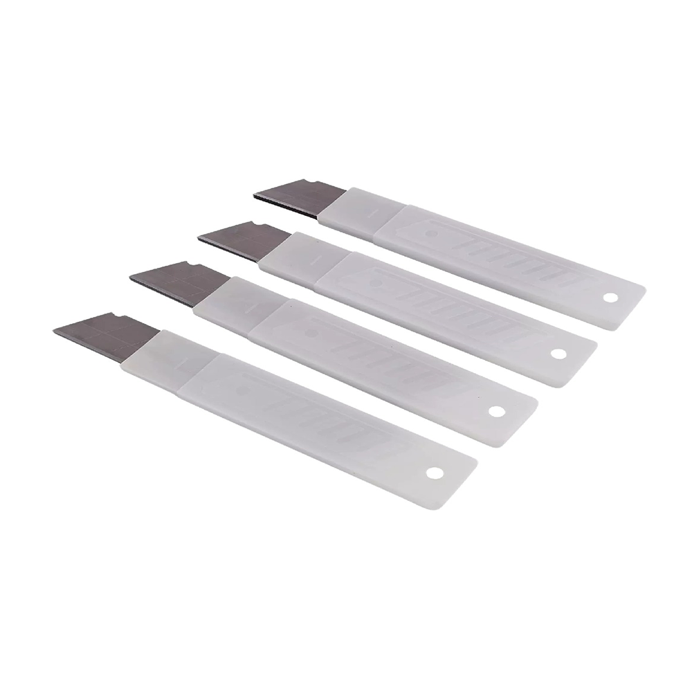 Set of cutting blades on a white background