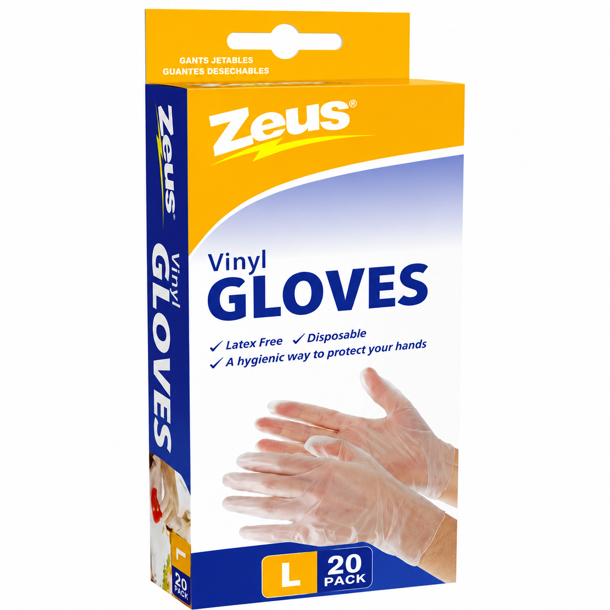 Gloves Disposable Large