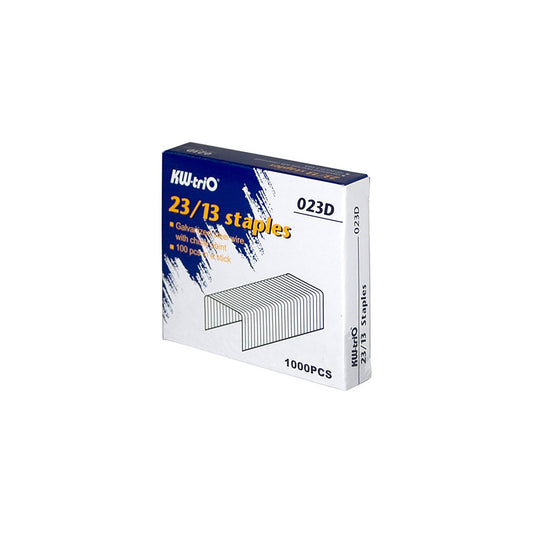 Box of KW-TRIO 23/13 staples on a white background