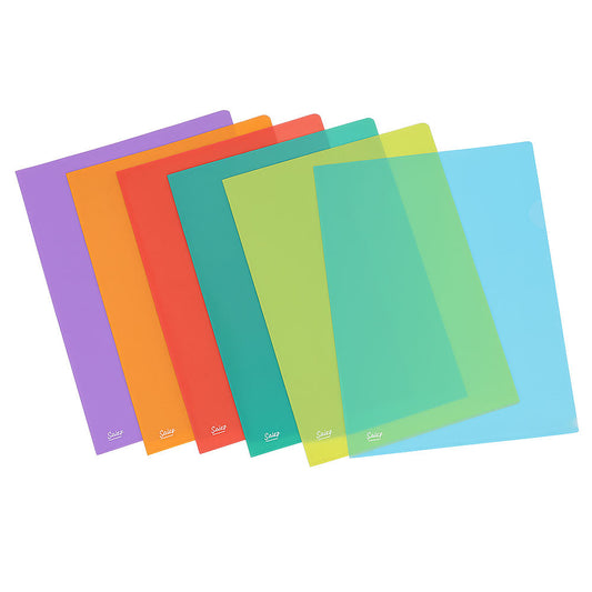 L Type Plastic Folders A4