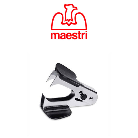 staples remover on a white background, featuring the Maestri logo.