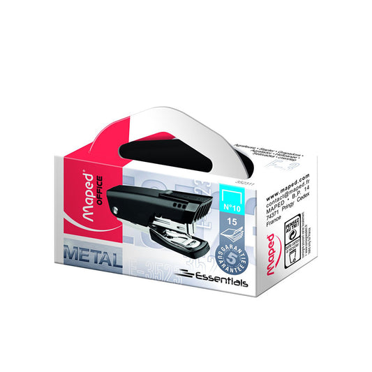 Maped office metal stapler packaging on a white background