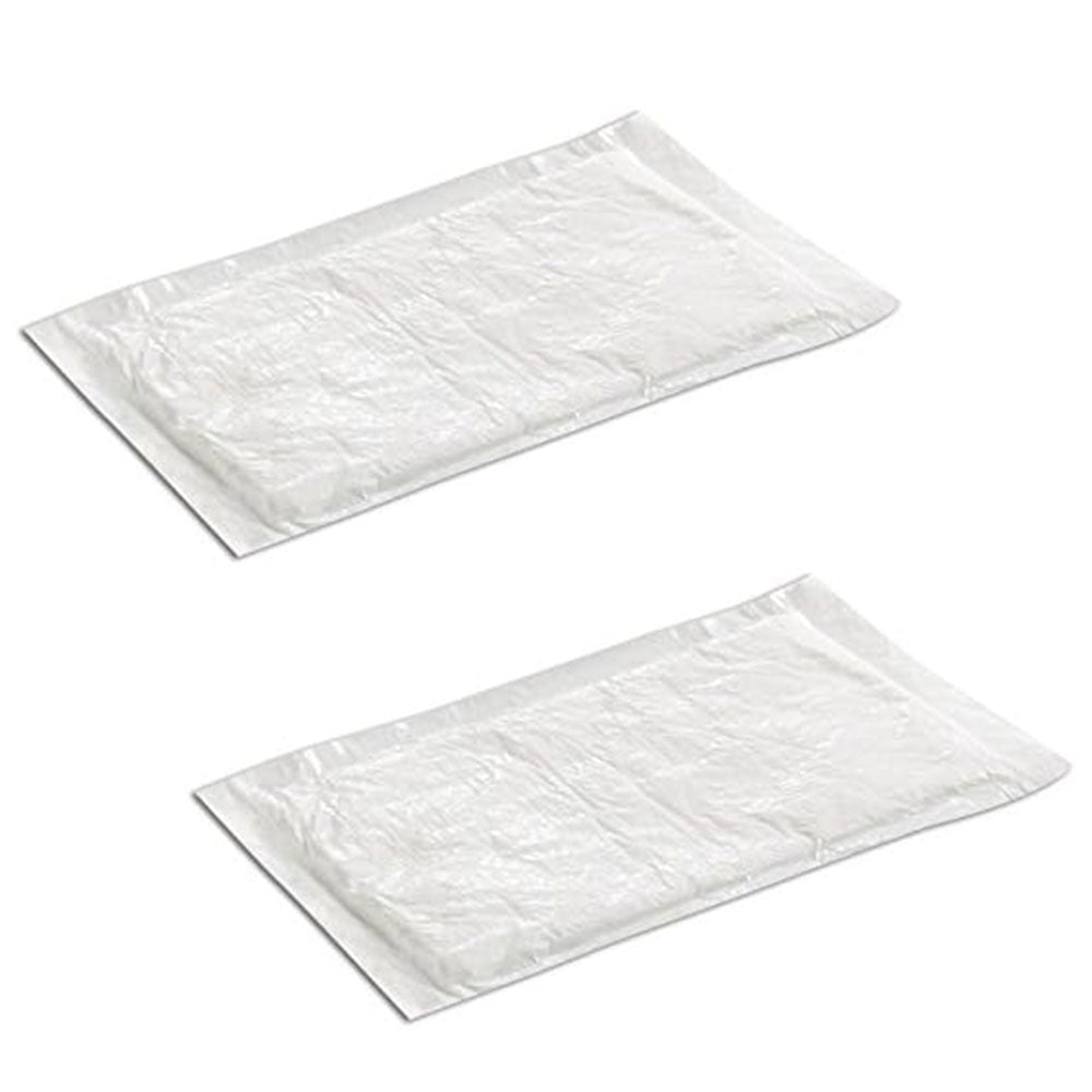 meat absorbent pads on a white background
