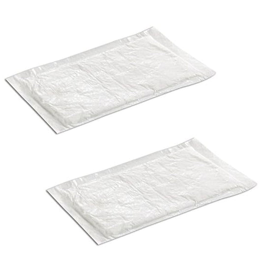 meat absorbent pads on a white background