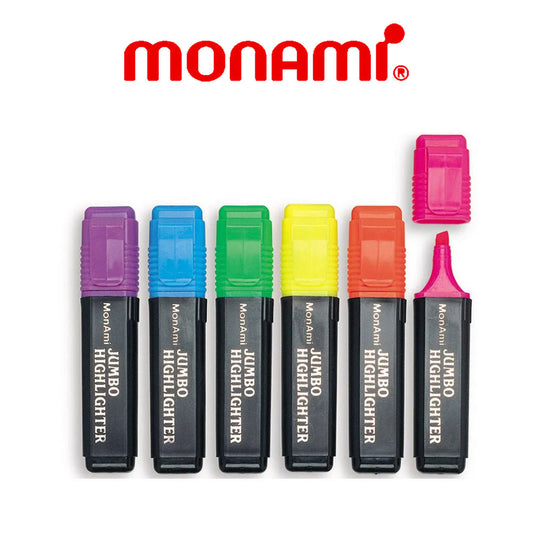 monami highlighter on a white background