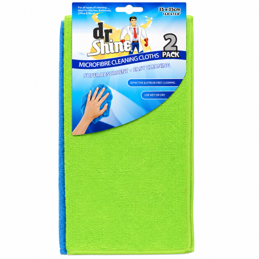 Microfiber Cleaning Cloth 35×35CM 2Pack