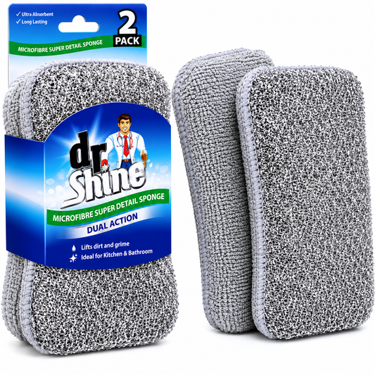 Microfiber Super Detail Sponge 2Pack