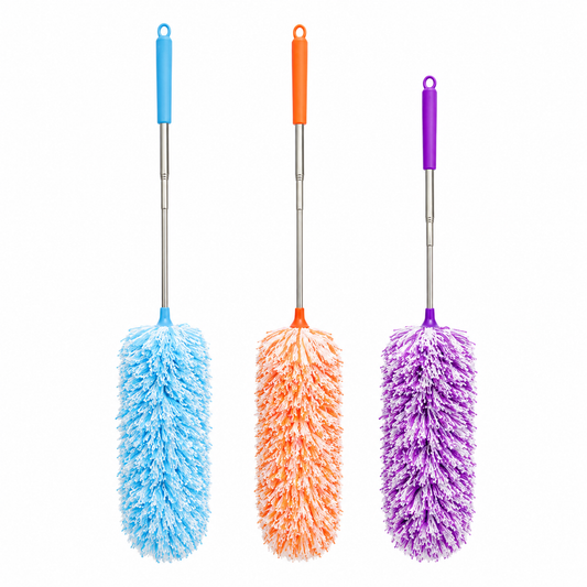 Mini Microfibre Duster Extendable 3 Assorted Colors