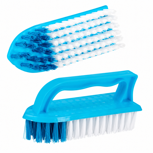 Scrub Brush With Handle 13CM