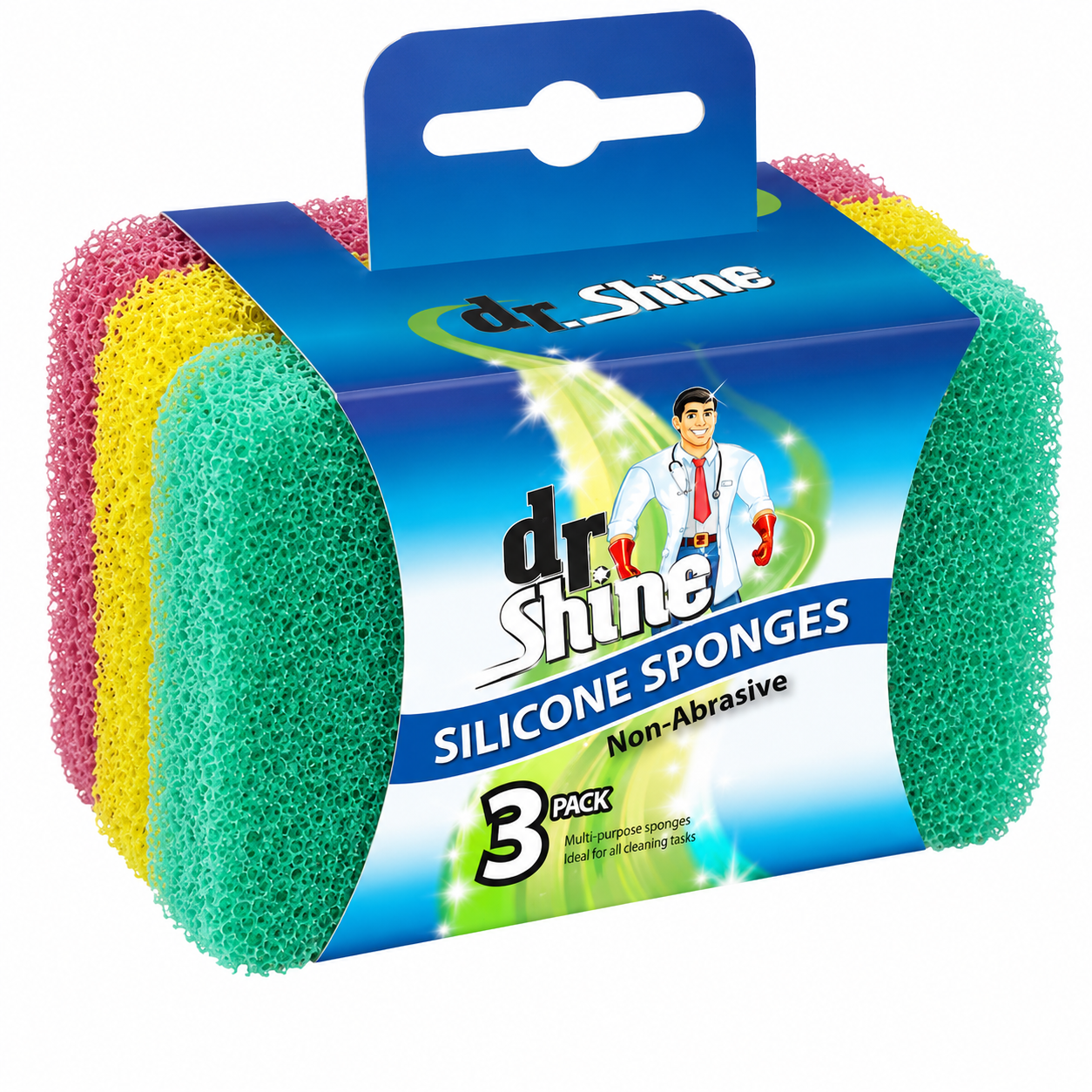 Silicone Sponges 3pack