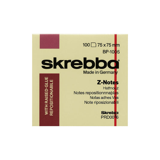 Sticky Note SKREBBA Yellow