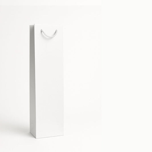 Wine Paper Bag White