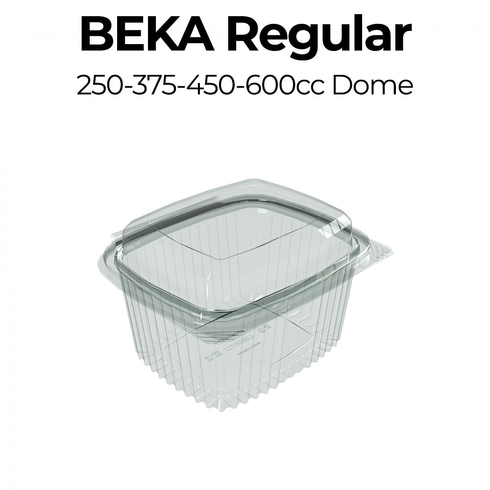 BEKA Regular Rectangular DOME Container (x50)