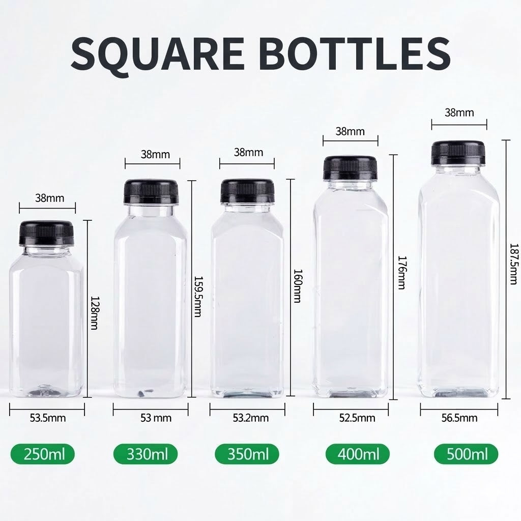 Square Bottles